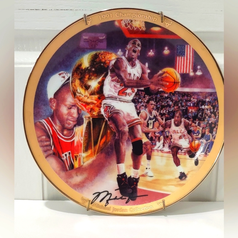 Michael Jordan Upper Deck Championship Plate